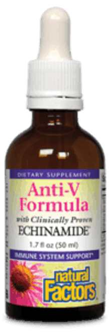 Natural Factors Anti-V Formula with Clinically Proven Echinamide® 1.7 oz
