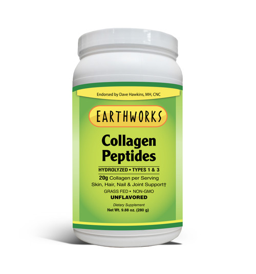 Dave Hawkins' EarthWorks Collagen Peptides 9.88 oz