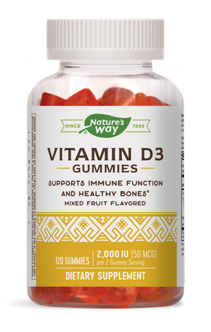 Vitamin D3 Gummies 120 Gummies