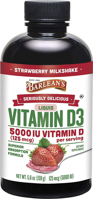 Barlean's Vitamin D3 125 mcg 5.6 oz