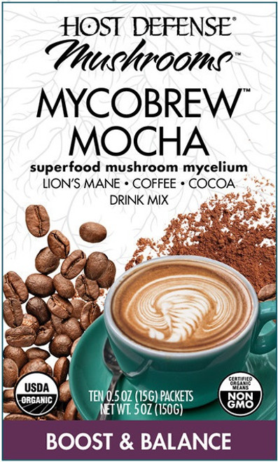 Host Defense MycoBrew Mocha Drink Mix 1 oz