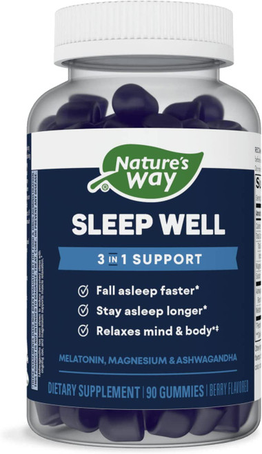 Nature's Way Sleep Well Gummies 90 gummies