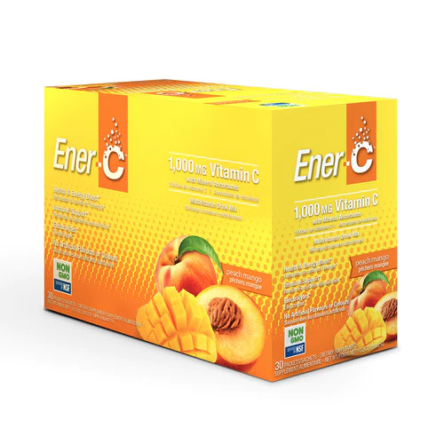 Ener-C 1,000 mg Vitamin C Peach Mango 30 packets