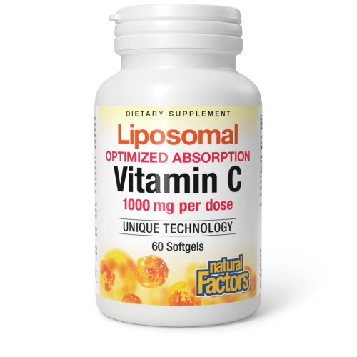 Natural Factors Liposomal C 1000 mg 60 sg