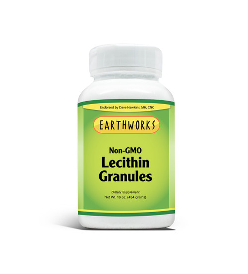 Lecithin Granules NGMO 16 oz by Dave Hawkins' EarthWorks