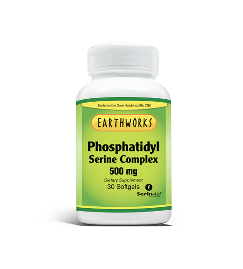 Phosphatidyl Serine Complex 500 mg 30 softgels by Dave Hawkins' EarthWorks