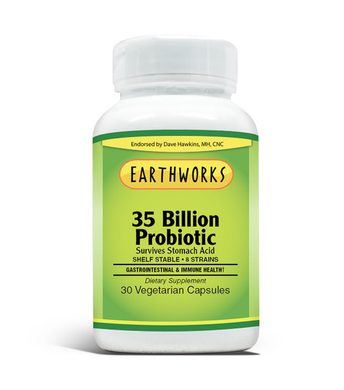 35 Billion Probiotic 30 by Dave Hawkins' EarthWorks