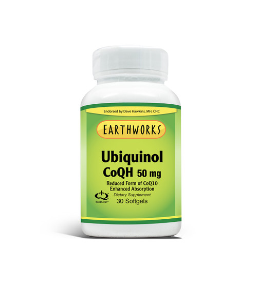 UBIQUINOL COQH 50 MG 30 by Dave Hawkins' EarthWorks