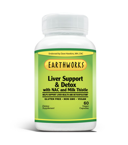 Liver Support & Detox 60 by Dave Hawkins' EarthWorks