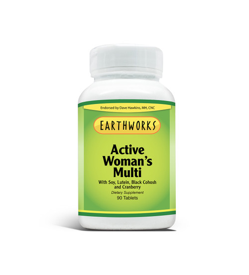 Active Woman's Mutiple Vitamins by Dave Hawkins' EarthWorks