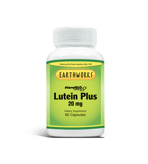 Lutein Plus 20 mg 60 Caps by Dave Hawkins' EarthWorks