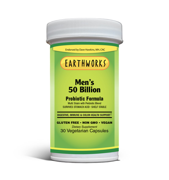 Men's 50 Billion Priobiotic 30 caps by Dave Hawkins' EarthWorks