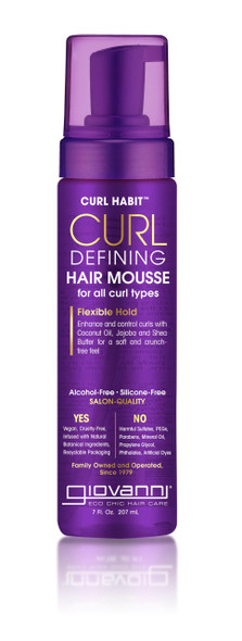 Giovanni Curl Habit Curl Defining Hair Mousse 7 oz