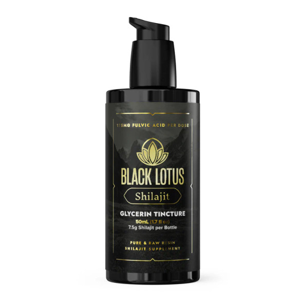 Black Lotus Raw Shilajit Liquid 7.5 g 50 ml