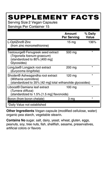 Earthworks Advanced Testosterone Support