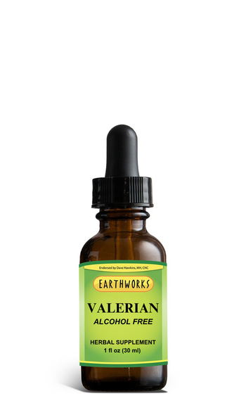 Earthworks Valerian Root Tincture (Alcohol Free)