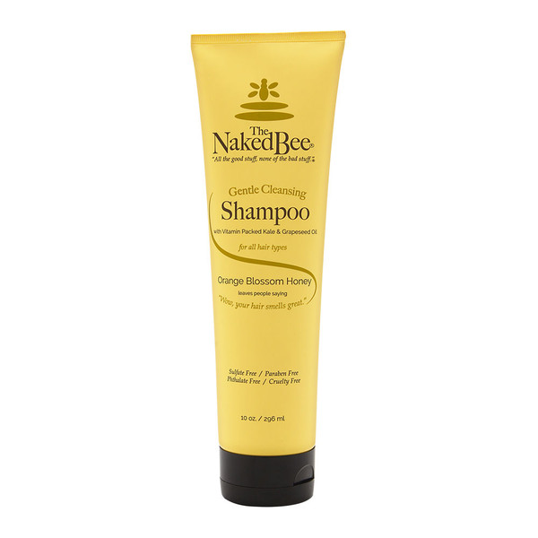 The Naked Bee Gentle Cleansing Shampoo - Orange Blossom Honey 10 oz