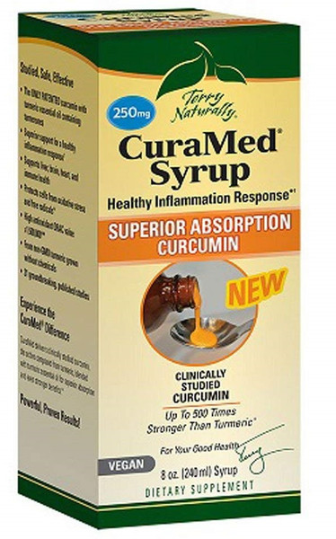 CuraMed Syrup Superior Absorption Curcumin 240 mL