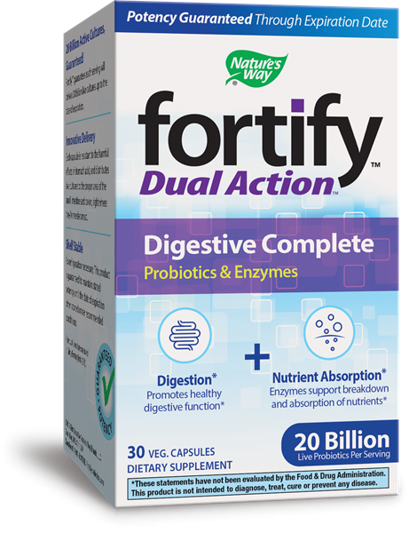 Nature's Way Fortify Optima Digestive Complete 20 Billion - 30 Caps