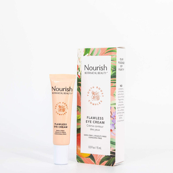 Nourish Botanical Beauty Flawless Eye Cream 0.5 oz