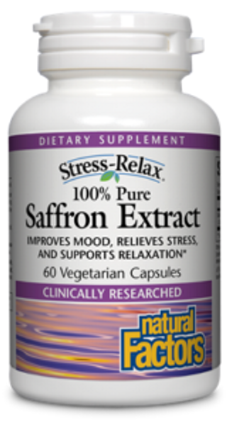 Natural Factors Saffron Extract 60 caps