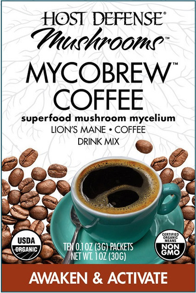 Host Defense MycoBrew Coffee Drink Mix 1 oz