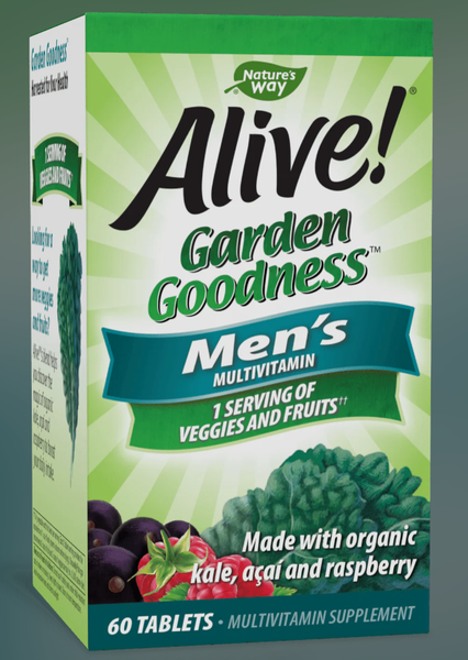 Nature's Way Alive! Garden Goodness Men's 60 tabs