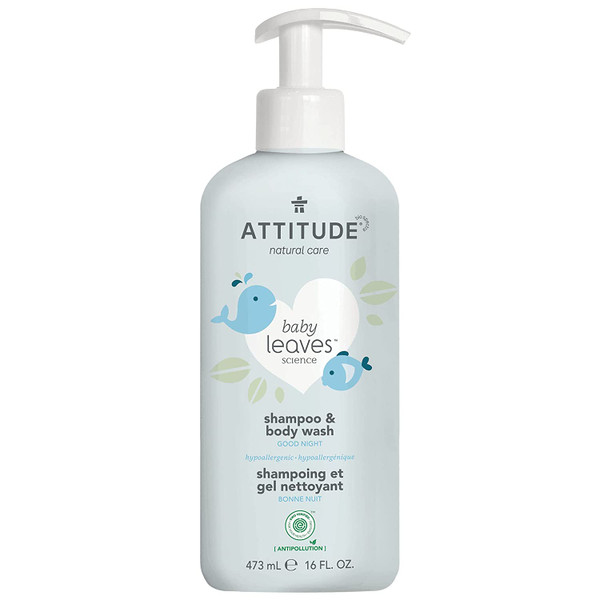 Attitude Shampoo & Body Wash Good Night 16 oz