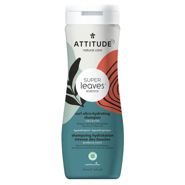 Attitude Curl Ultra-Hydrating Shampoo Shea Butter 16 oz