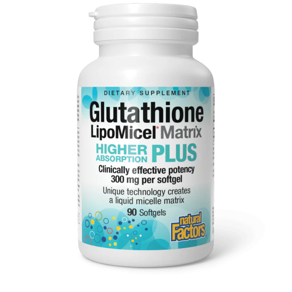 Natural Factors LipoMicel Matrix Glutathione 90 sg