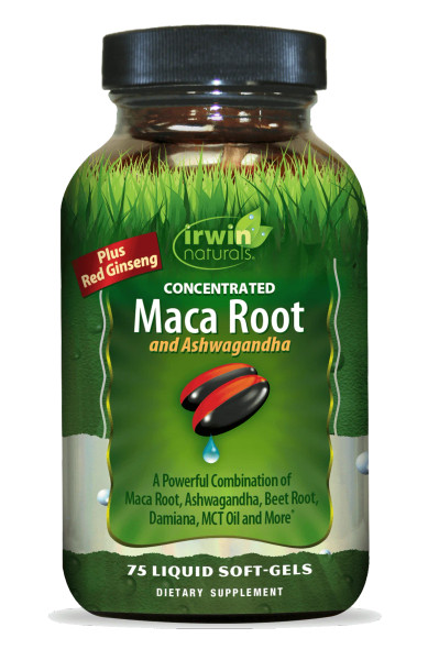 Irwin Naturals Maca Root and Ashwagandha 75 sg