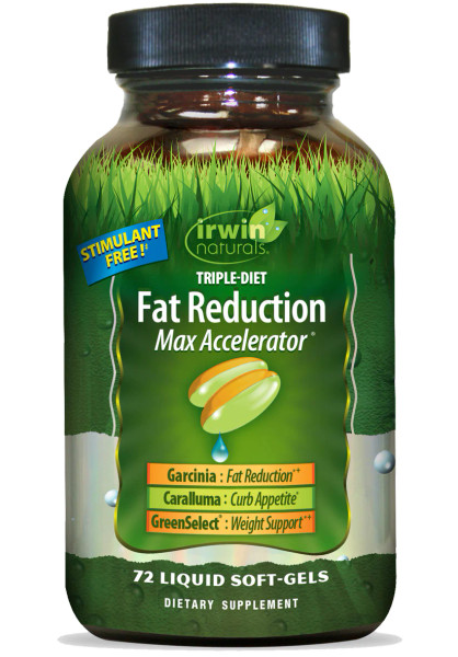 Irwin Naturals Triple-Diet Fat Reduction Max Accelerator 72 sg