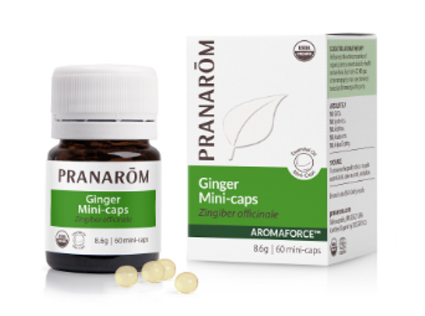 Pranarom Ginger 60 mini-caps