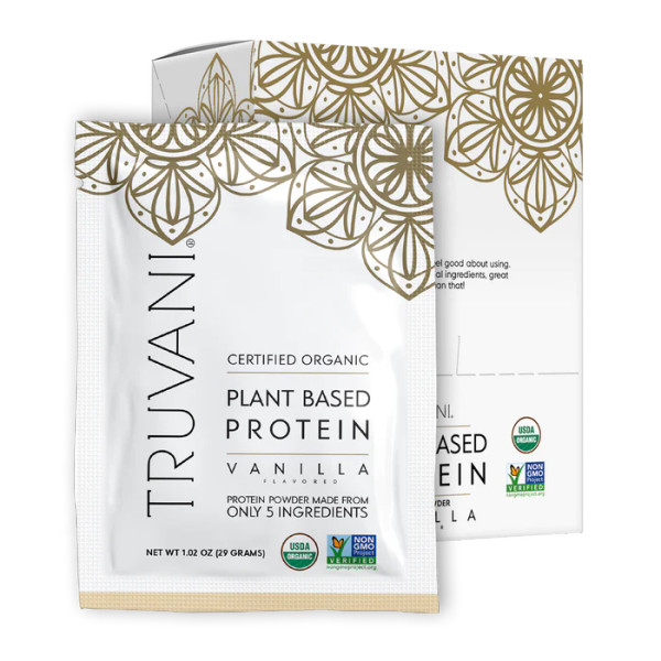 Truvani Plant Based Protein Powder Vanilla 1.15 oz