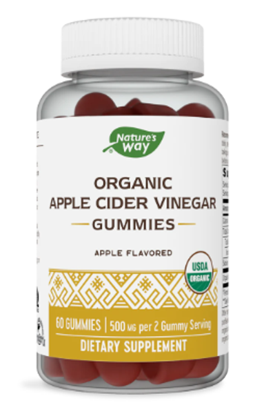 Nature's Way Apple Cider Vinegar 60 Gummies