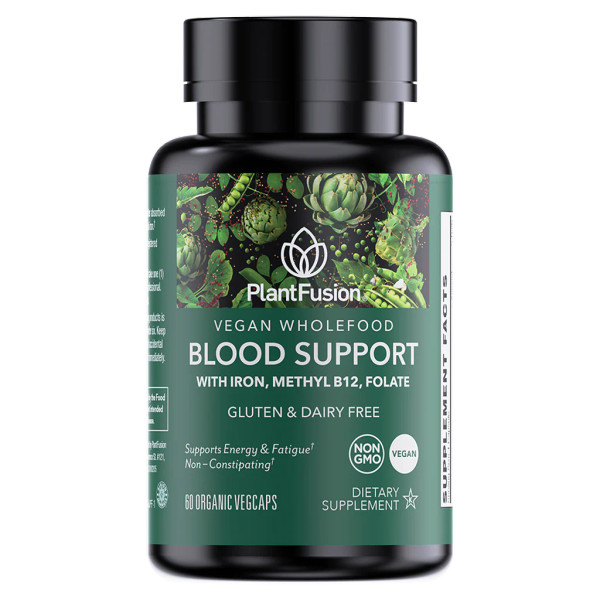 PlantFusion Whole Food Iron Blood Support 60 caps