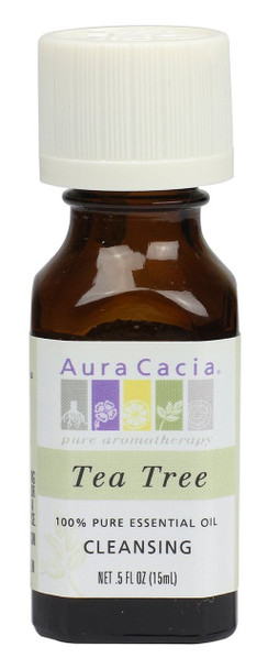Aura Cacia Tea Tree Essential Oil 0.5 oz