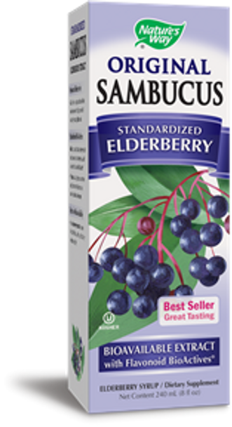 Nature's Way Original Sambucus Syrup 8 oz