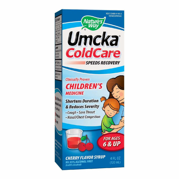 Nature's Way Umcka Syrup Cherry Children 4 Oz