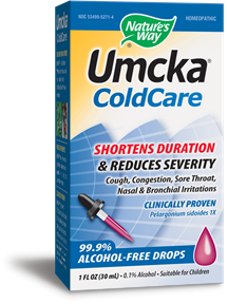 Nature's Way Umcka ColdCare 99.9% Alcohol-Free Drops 1 oz