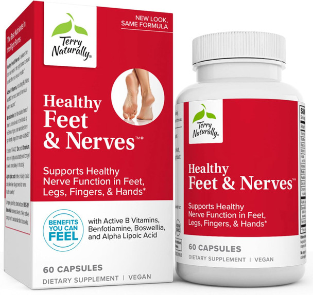 Terry Naturally Healthy Feet & Nerves 60 Caps