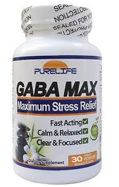 PureLife Gaba Max Maximum Stress Relief 30 Gram