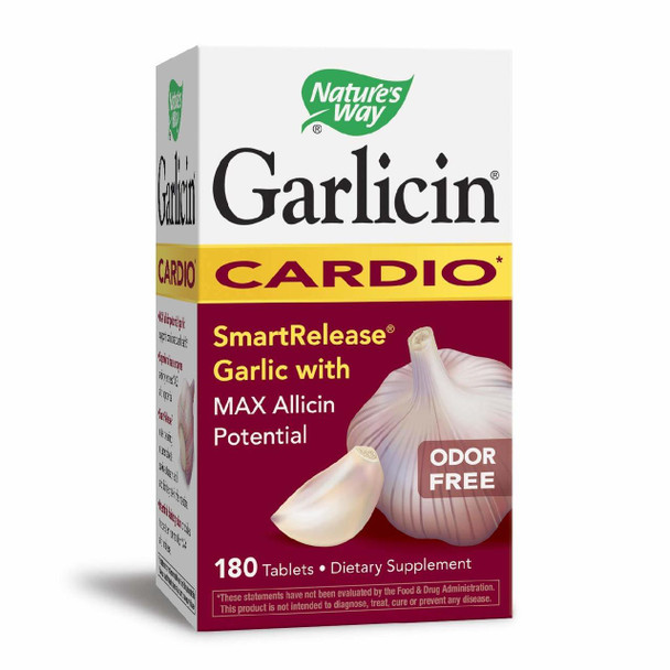 Nature's Way Garlicin Cardio 180 Caps