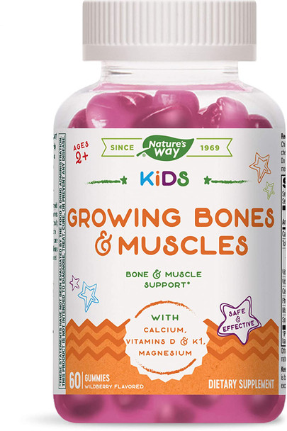 Nature's Way Growing Bones & Muscles 60 gummies
