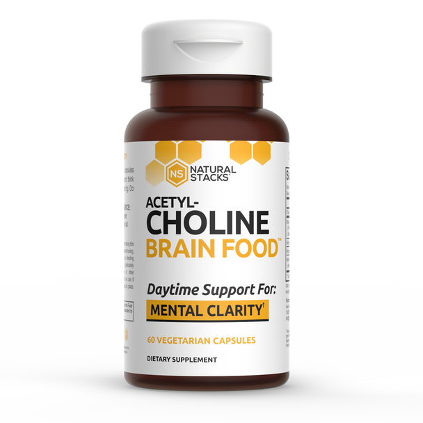 Natural Stacks Acetylcholine Brain Food 60 caps