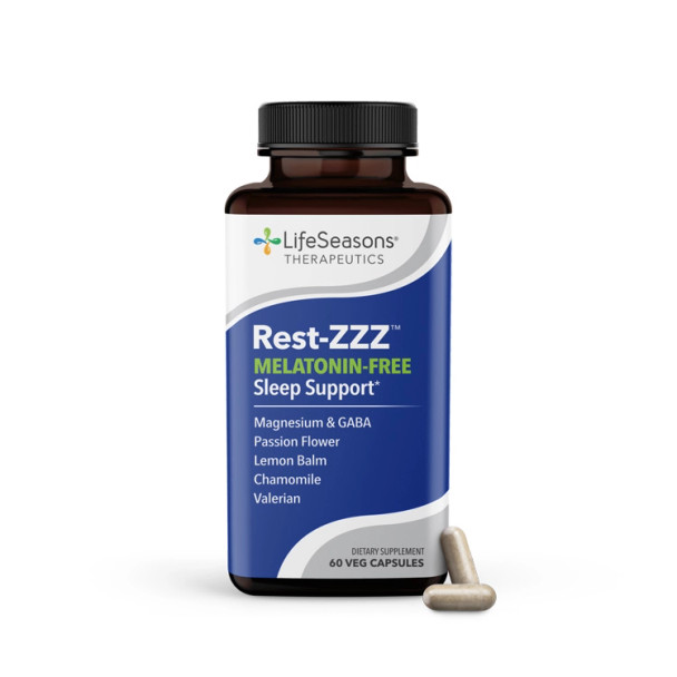LifeSeasons Rest-ZZZ Melatonin-Free 60 VCaps