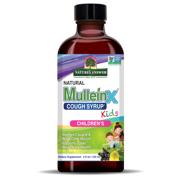 Nature's Answer Natural Mullein-X Cough Syrup Children's 4 oz