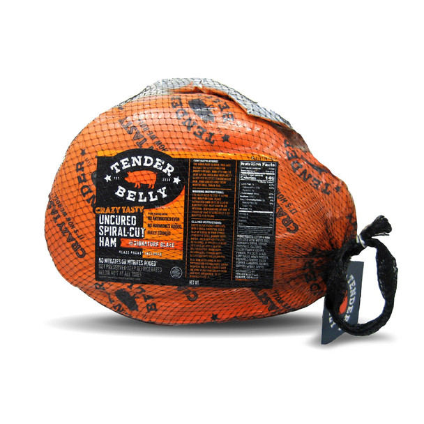 Tender Belly Uncured Spiral Cut Ham 6-9 lbs - DOWN PAYMENT