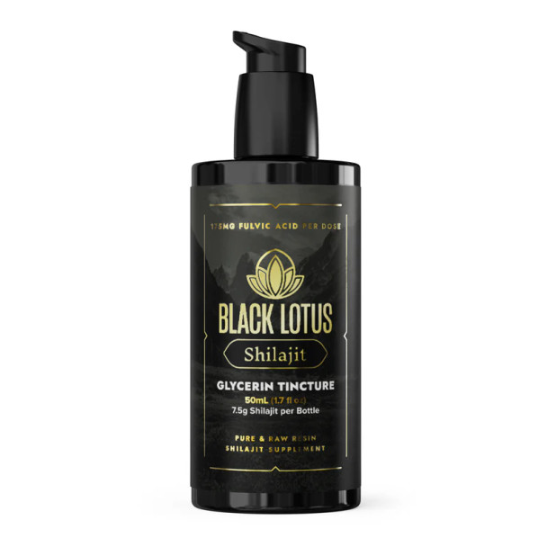 Black Lotus Raw Shilajit Liquid 7.5 g 50 ml