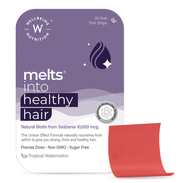 Wellbeing Nutrition Healthy Hair 30 melts